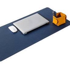 LAPTOOL 大型寬版書桌墊, 海軍藍