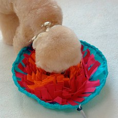 MAAH 狗狗袋狀嗅聞IQ玩具, 薄荷粉色, 1個