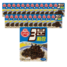 OTTOGI 不倒翁 3分鐘即食懷舊炸醬調理包 原味, 24盒, 200g