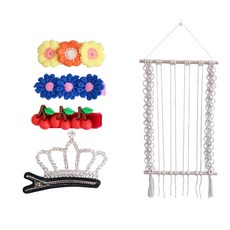 Kriskind 髮夾 4 款 + 波西米亞收納包 Nana Bling 套組