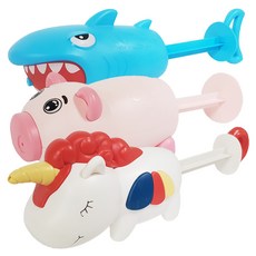 Agaplus 動物泵水槍 3 件套, 混合顏色