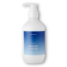 JULYME 香氛身體乳 木質與麝香款, 1瓶, 300ml
