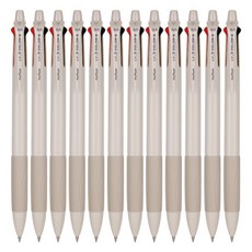 munhwA LV 3色原子筆S 0.5mm, 米色, 12個