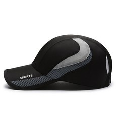 A-VIC SPORTS 運動跑步帽, 1個, 黑色