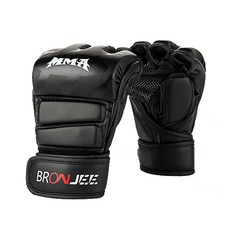 綜合格鬥手套 拳擊手套 HG5-2, 黑色的