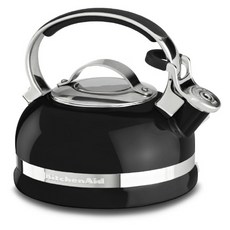 KitchenAid 不鏽鋼燒水壺, 1.9L, 亮黑色 (KTEN20SBPR)