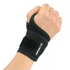 ZaMST 贊斯特 Wrist Wrap 護腕 拇指型, 黑色, 1個