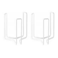 MarketA 盤子收納架, 2個, 白色