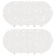 Sempertex 60cm 大型氣球, 星星圖案透明, 10個