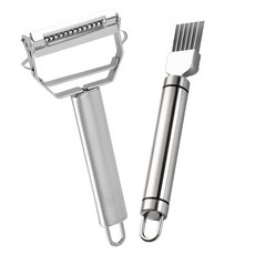 Gongsso萬用2in1不鏽鋼刨絲器+萬用刨絲器, 單一顏色, 1套