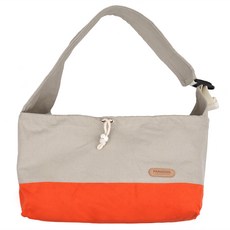 ParisDog 寵物雙色New Solid斜背包, 紅色