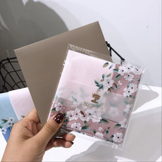 비투윈 여성용 다양한 로맨틱 opp 포장 손수건