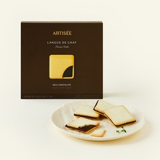 아티제 밀크초콜릿 랑그드샤, 13g, 1개, 10개입