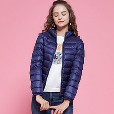 마켓에이 여성용 빅사이즈 후드 경량패딩