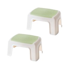 THE ZAKKA 簡約色彩浴室椅, 2個, 綠色