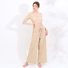 HIH 女性皮拉提斯易乾爽交叉罩衫