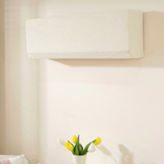 完美貼合防塵冷氣機罩 冷氣機套, 奶油色 一般尺寸