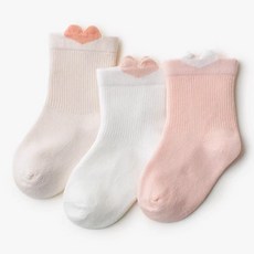 甜美亮點羅紋襪3雙組