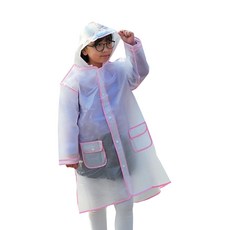 KIZTREE 兒童用半透明EVA雨衣 YY-001