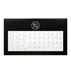 ONNU 네일 홀로그램 푸딩젤 네일스티커, 혼합색상, 1개