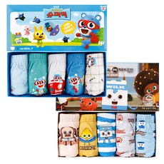 CL STORY 超人傑克男孩童3角內褲 5入+天才麵包理髮師3角內褲 5入