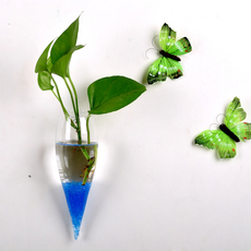 Roy 居家裝飾壁掛式花盆 小型鑽石切割花瓶, 單一顏色