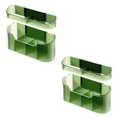 Block Mart 壁掛式雨傘收納架 雙件組, 綠色, 2套