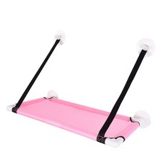 貓咪窗戶固定型透氣吊床 C_RD_63, 粉色的