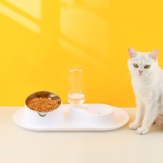 PASTEL PET 寵物防漏餵食器半自動飲水器 均碼