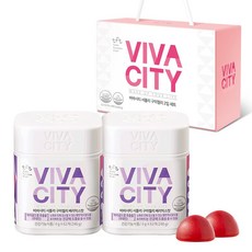 葉黃素軟糖 綜合莓果風味 62顆 2入+購物袋, 124顆, 1組