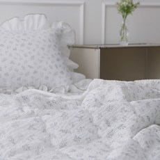 taccatacca 波紋紗夏季薄被, 綠色花園