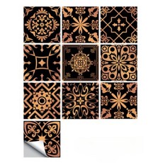 居家姐姐 北歐風室內裝飾貼紙 產品7 10件組, 混合色