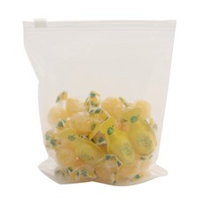 아이엔피 무지 슬라이드 타공 지퍼백 투명 10호, 1개