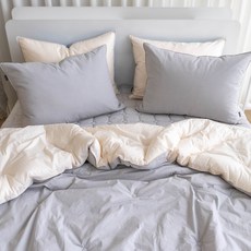 해밀홈 KISS 프리미엄 고밀도 순면 차렵이불