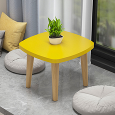 CM ONE 簡約俐落客廳臥室方形矮桌, 黃色