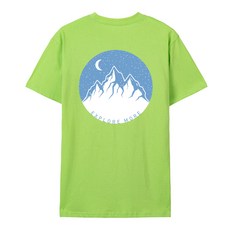 언탭트 MOON 통기성 베이직 반팔 오버핏 티셔츠