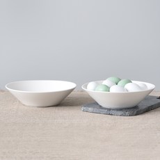 碗碗 Urban Daily 多種沙拉碗 24 厘米, 2件, 亞麻白色