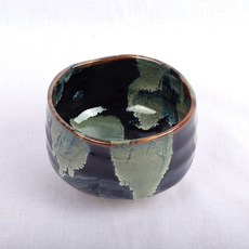 Charmier Yojora抹茶茶碗 深藍色, 單色, 單品, 1個