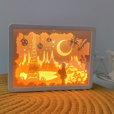 어썸리브 LED 거울 무드등 조명, 02 소원