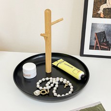 Allode 木質裝飾托盤, 1 黑色