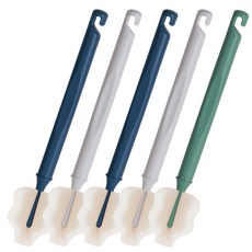 Hibi嬰兒奶瓶洗刷刷蒙雷長款寬刷, Cool Breeze, 5入