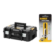 DEWALT 得偉 Tistech 工具箱 13.5L DWST17801+扭力鑽頭 DWA13MS 套組, 1套