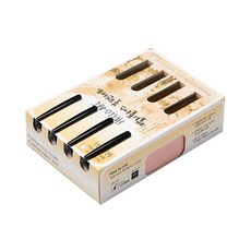 Paper Culture Hello Art Cali Plus 明信片紙 24 粉色 200g 100p + 毛筆套組, A6, 1套