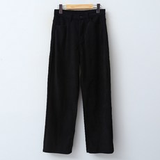 엔비룩 여성용 골덴 융 팬츠 롱