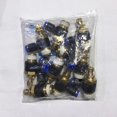 一觸式接頭閥門 氣動接頭 PU軟管 NSC08-03, 10個