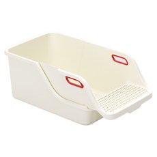 UrbanPaw 一鏟淨懶人貓砂盆, 1個, 白色