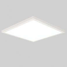 Wonha Beats On 無孔 W2 無閃爍 LED 邊緣光 表面光 直射光 平面燈 40W 520 x 520 mm, 白色(光)+日光(燈泡)
