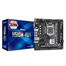 에즈락 인텔CPU용 메인보드 디앤디컴, H510M-HDV