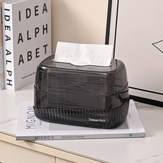 언헤브 데일리 티슈 케이스, 03 블랙, 1개