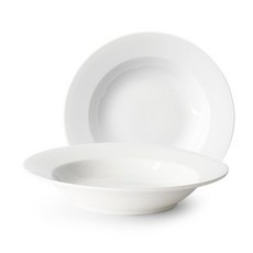 Prelude 義大利麵碗 26公分, 白色的, 2個